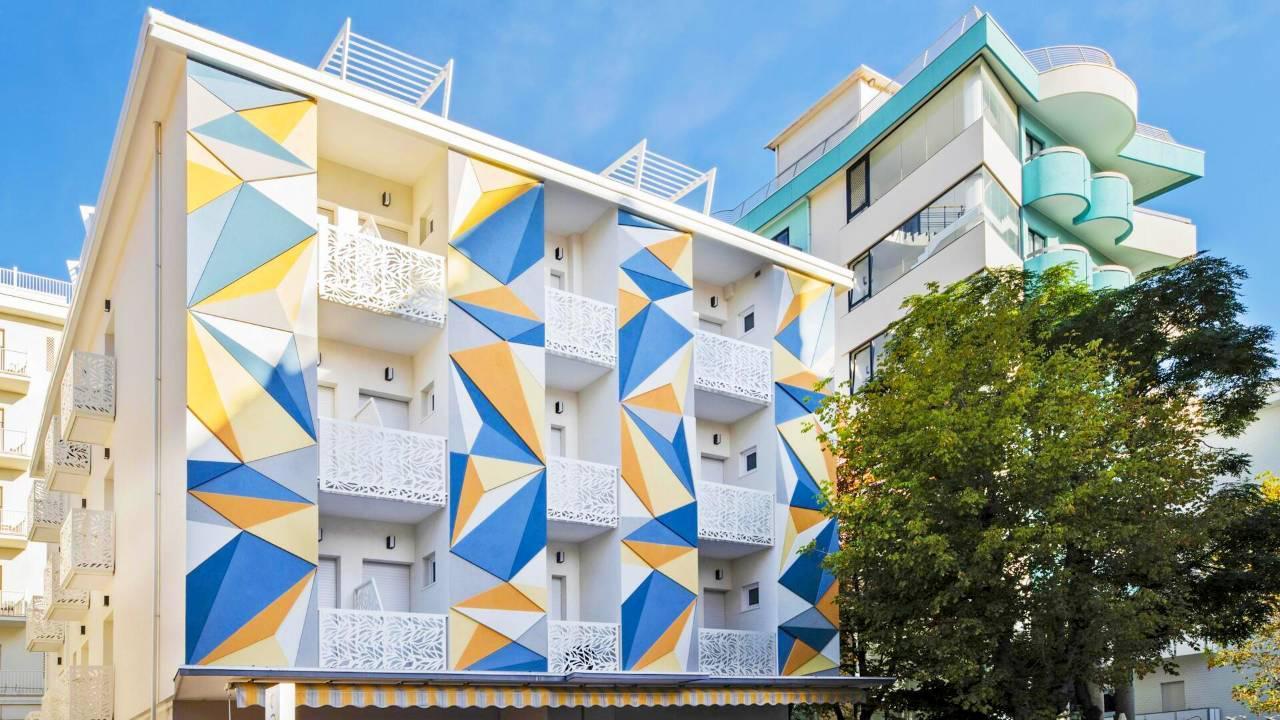 Color Hotel Rímini Exterior foto